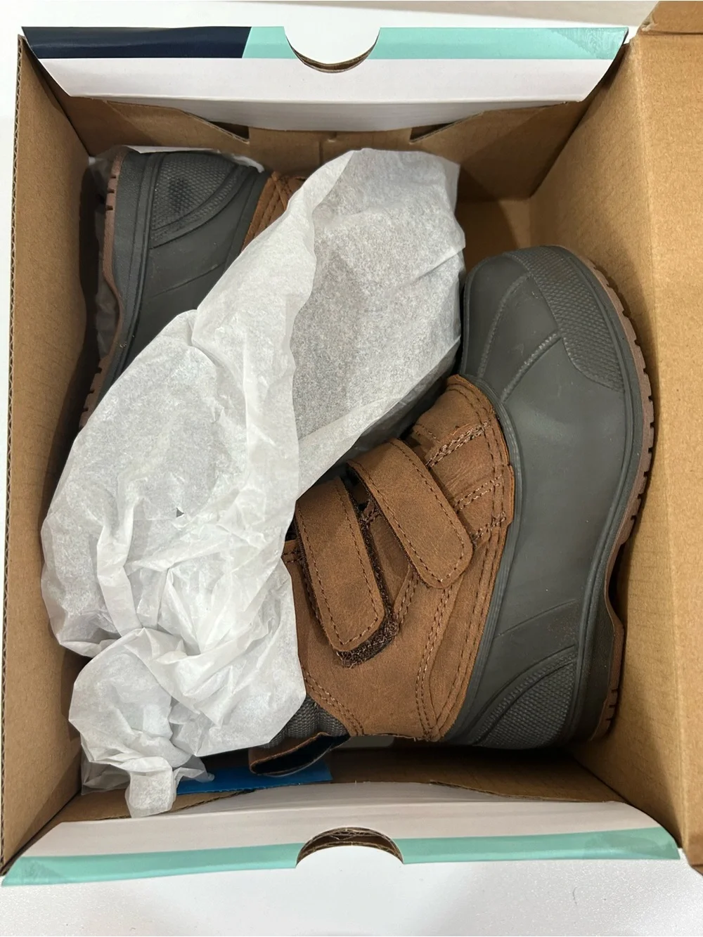 Magellan Outdoors Toddler Outdoor Waterproof Duck Snow Rain Boots, Sz 7